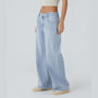 Wide-Leg Classic Denim Jeans