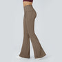 High-Waisted Flare Leggings with Pockets