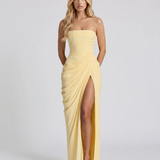 Cyrana Draped Bandeau Maxi Dress
