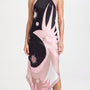 Celeste Open-Back Scarf Dress