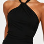 Nova Twist-Front Halter Top