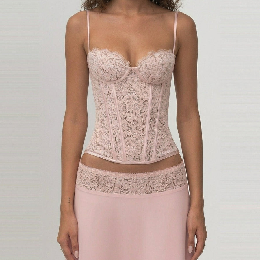 Séraphine Corset & Skirt Lace Set